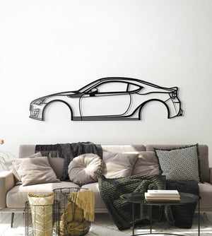 2016 BRZ Metal Car Silhouette - MT1486