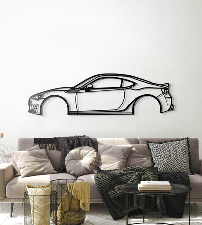 2016 BRZ Metal Car Silhouette - MT1486
