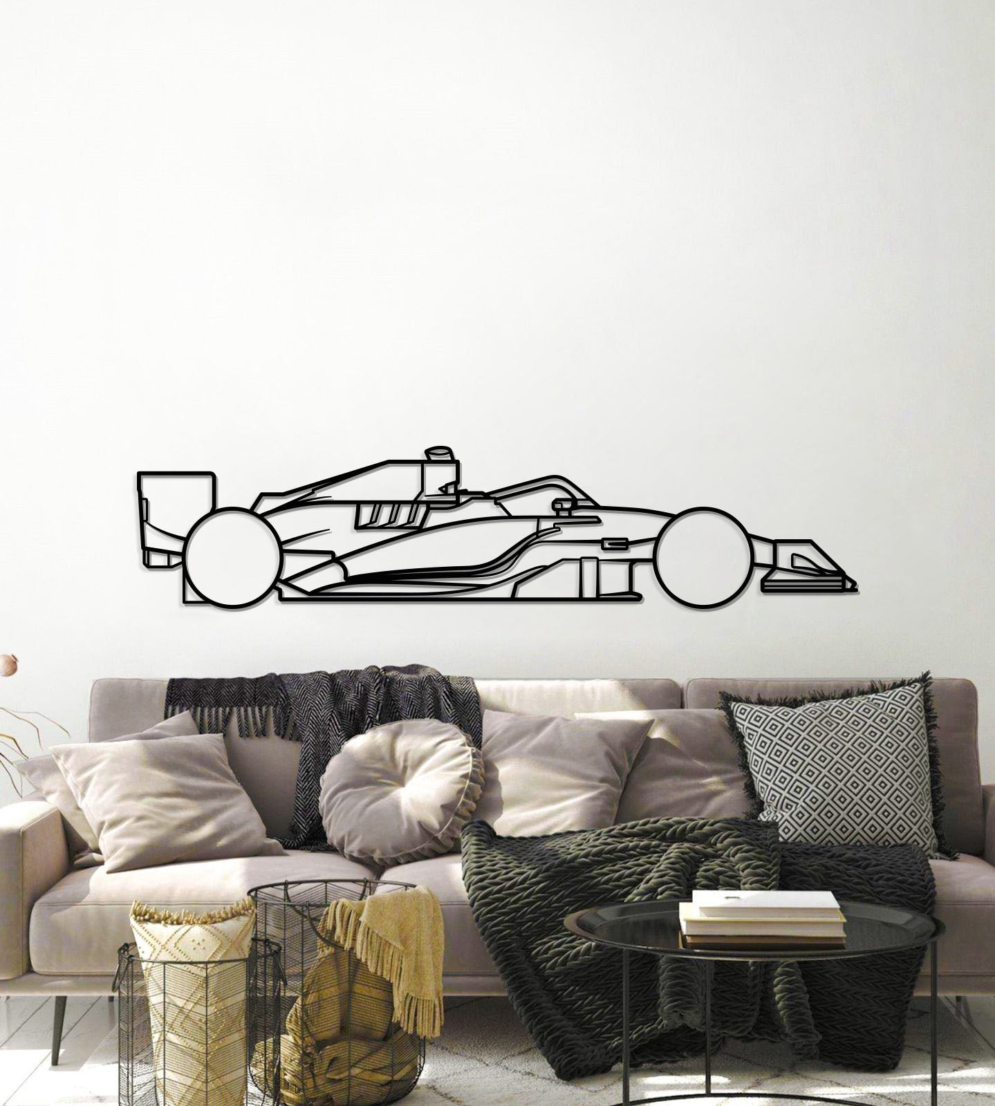 Formula1 2026 F1 Detailed Metal Car Wall Art - MT1498