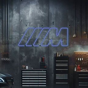 Metal Neon Car Emblem - MTN0061