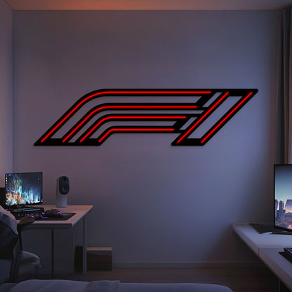 Formel 1 Metall-Neon-Emblem – MTN0268