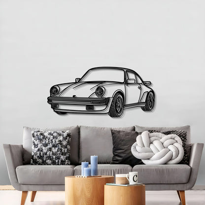 Large 2010 911 930 perspective wall art for garage or man cave