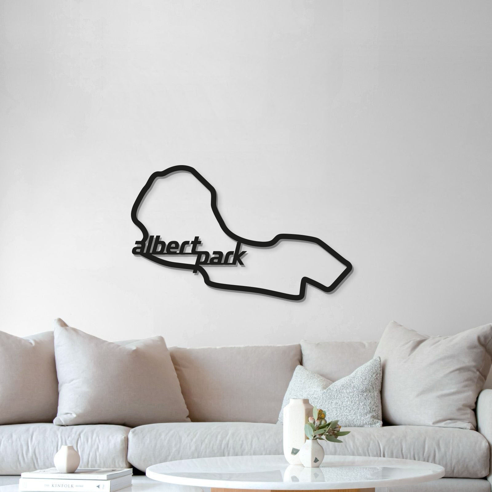 Albert Park Formula 1 Metal Circuit Wall Art - MT0886