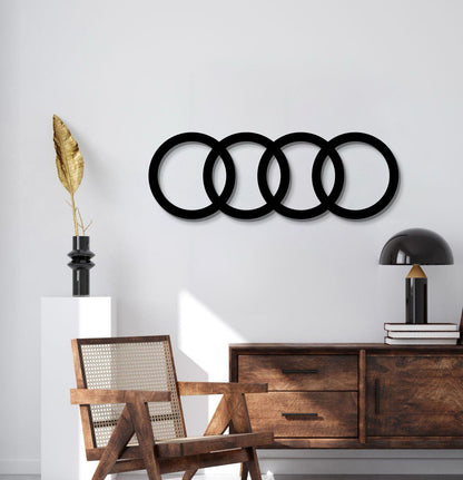 Audi - Metal Emblem - Official Licensed Model Car - MT1025