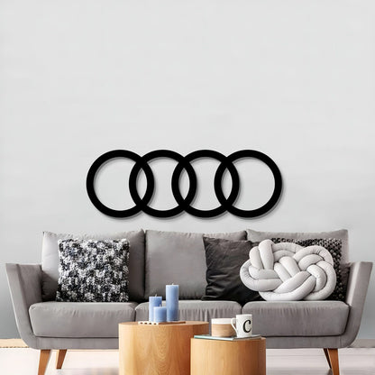 Audi - Metal Emblem - Official Licensed Model Car - MT1025