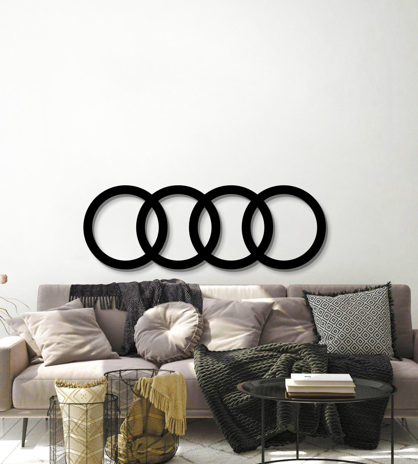 Audi - Metal Emblem - Official Licensed Model Car - MT1025