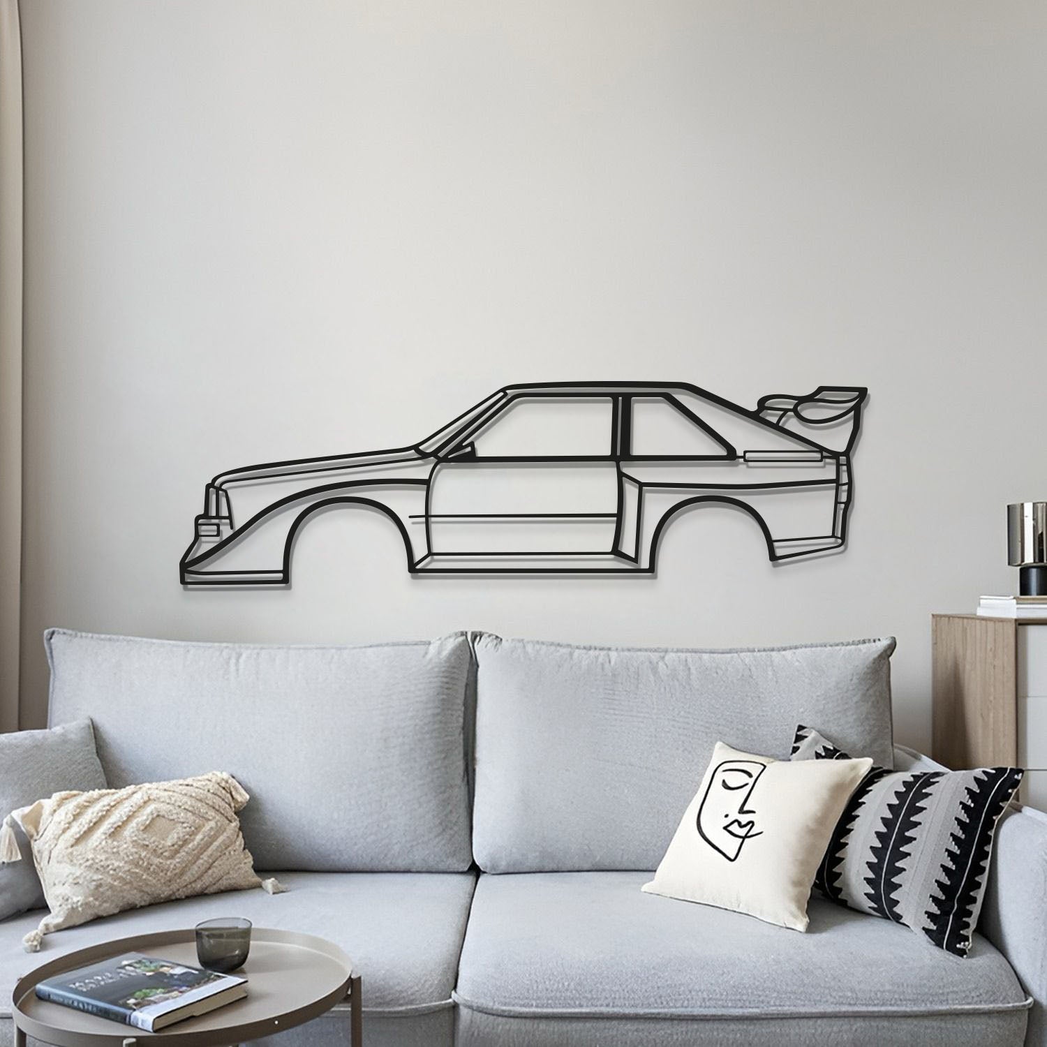 S1 Group B Metal Car Wall Art - MT1081