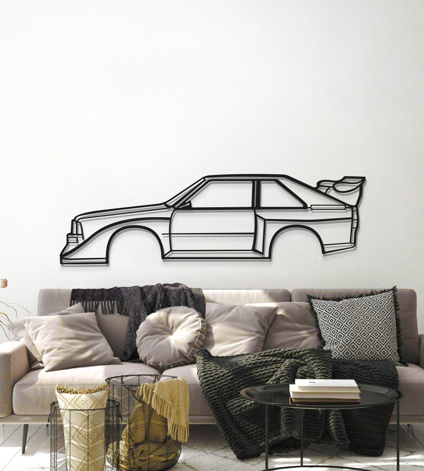 S1 Group B Metal Car Wall Art - MT1081