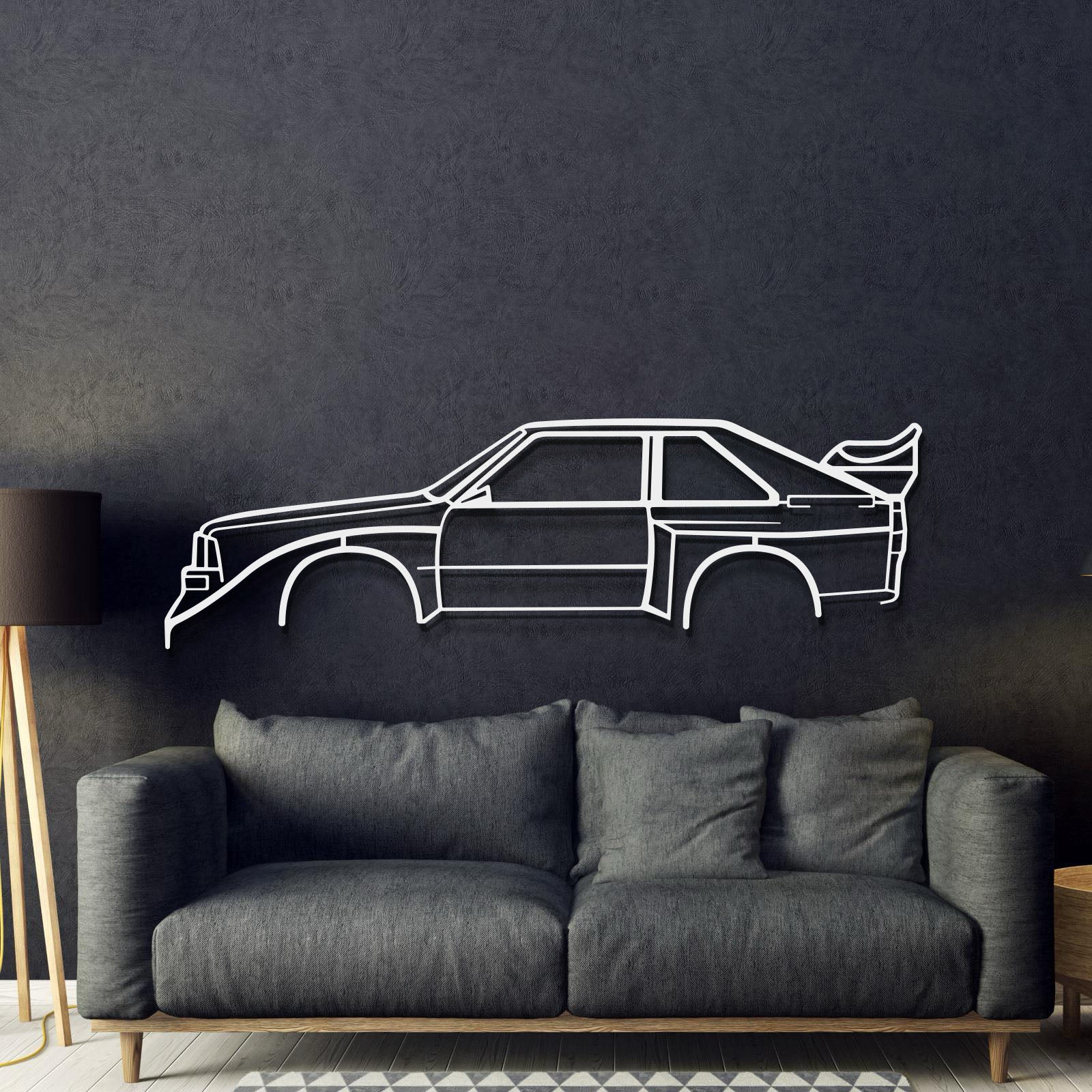 S1 Group B Metal Car Wall Art - MT1080