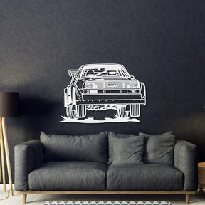 S1 Group B Perspective Metal Car Wall Art - MT1140
