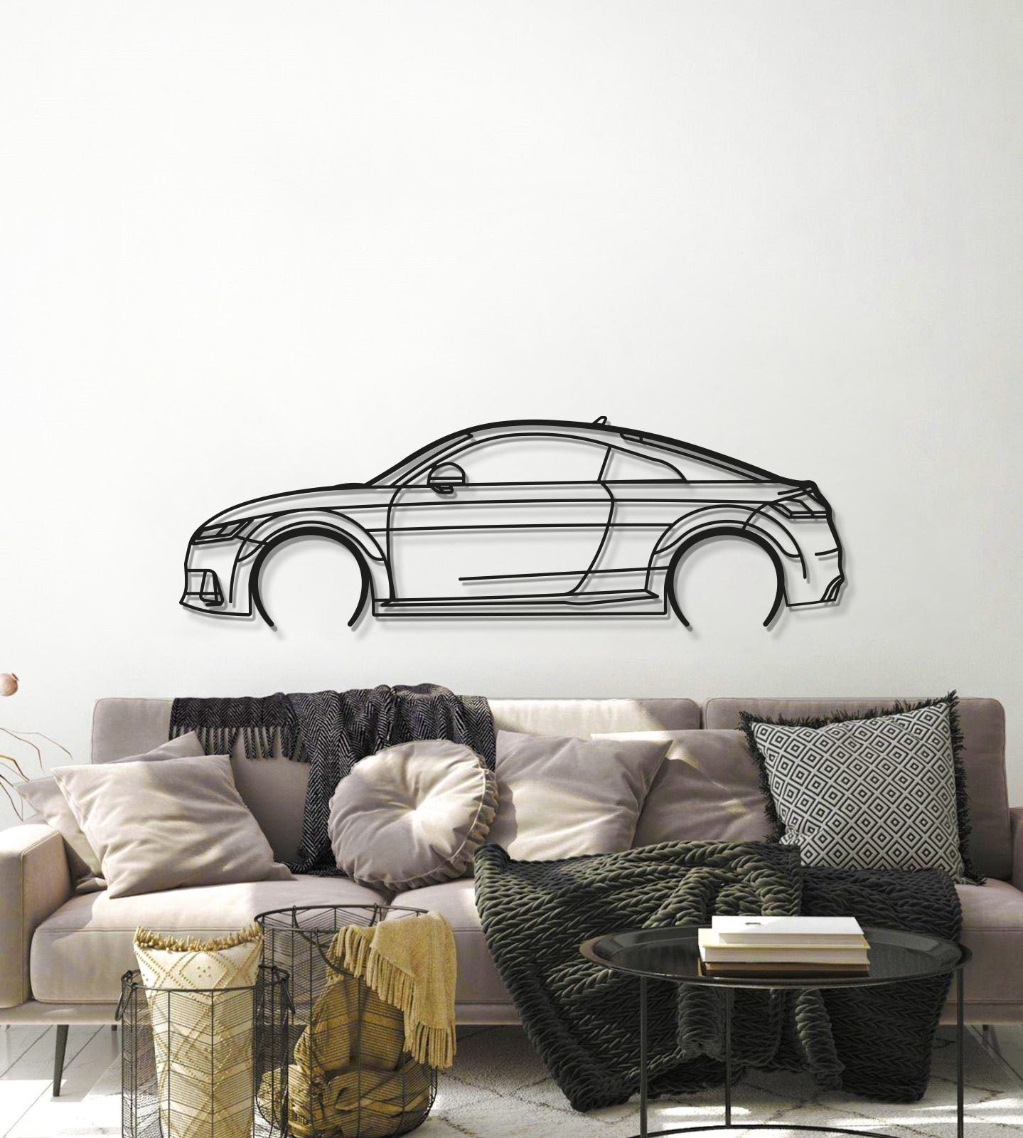 TTs 8S Metal Car Wall Art - MT1104