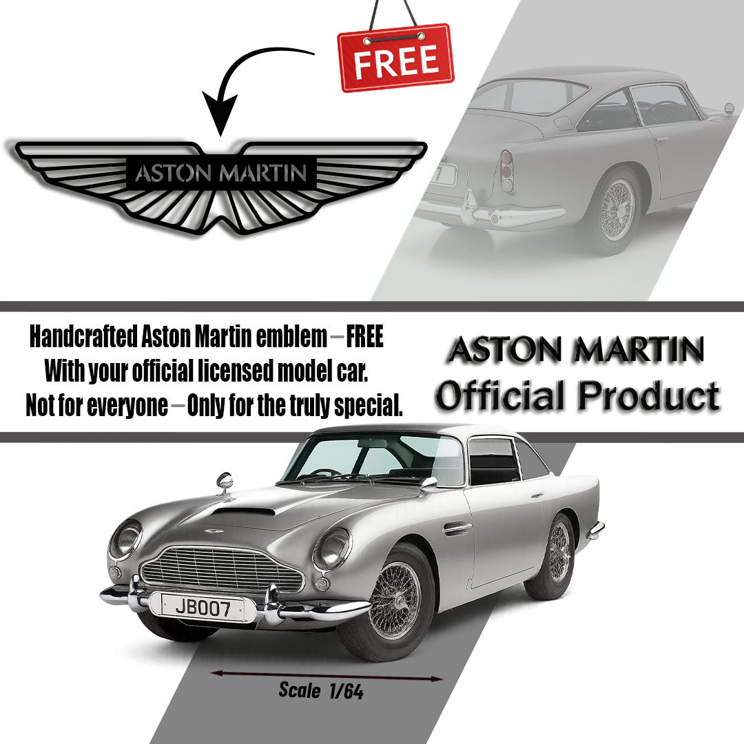 Aston Martin - Metal Emblem - Official Licensed Model Car - MT1026