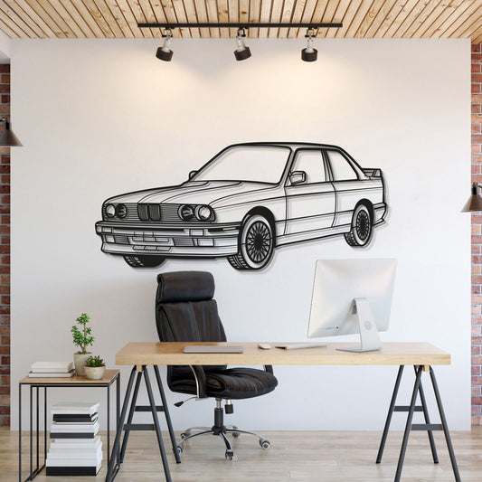 E30 Perspektive Metall Wandkunst – MT0428