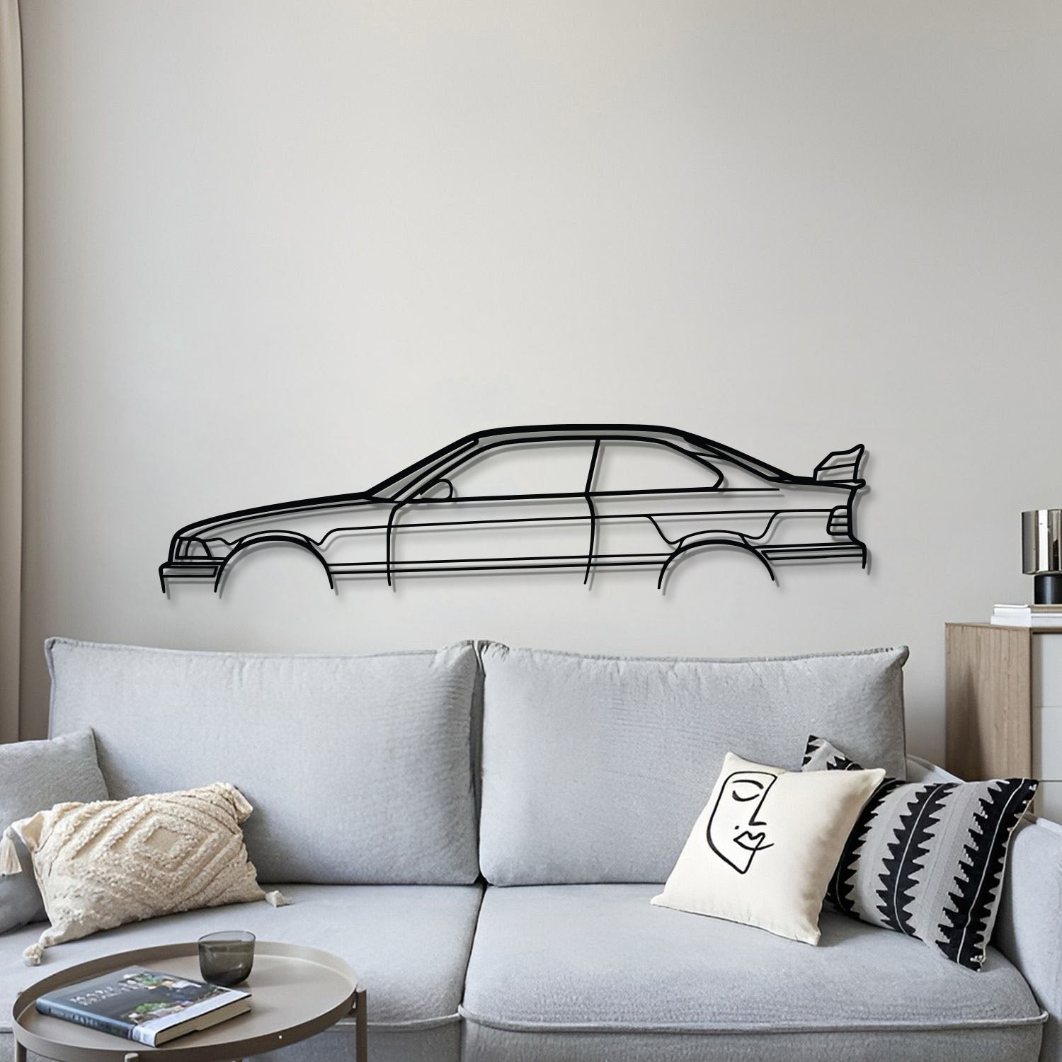 E36 M3 CS Metal Car Wall Art - MT0945