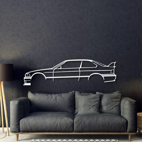 E36 M3 Metal Car Wall Art - MT0946