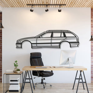 E36 Touring Metall Auto Wandkunst - MT0951