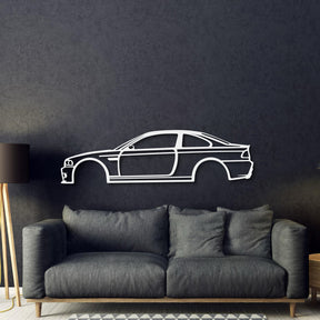 E46 M3 Metal Car Wall Art - MT0957