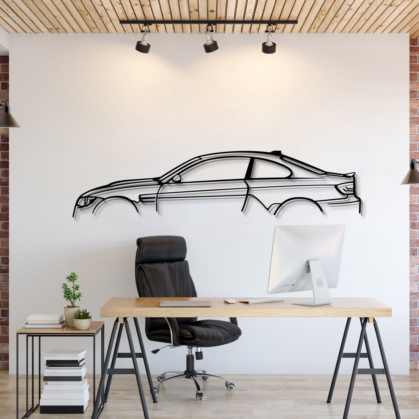 M3 E92 Classic Metal Car Wall Art - MT1009