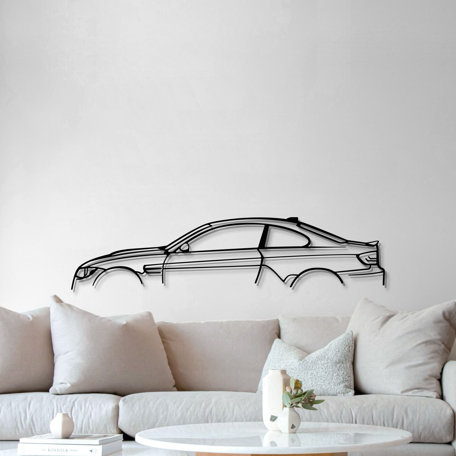 M3 E92 Classic Metal Car Wall Art - MT1009