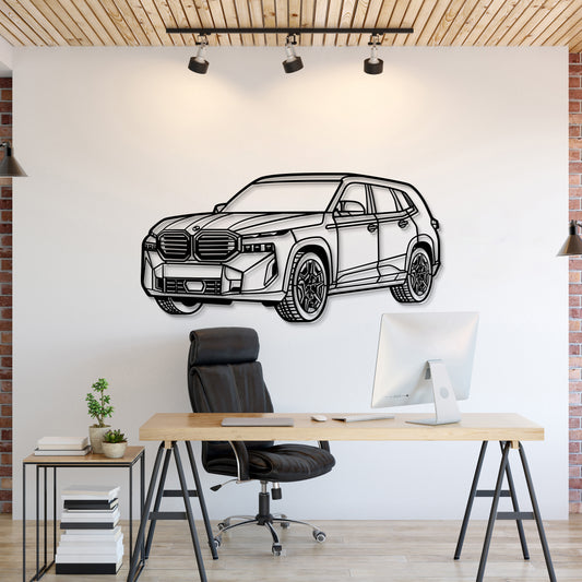 XM Perspective Metal Car Wall Art - MT1246