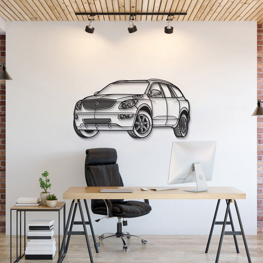Enclave Perspektive Metall Auto Wandkunst - MT1209