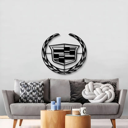 Cadillac - Metal Emblem - Official Licensed Model Car  - MT1030