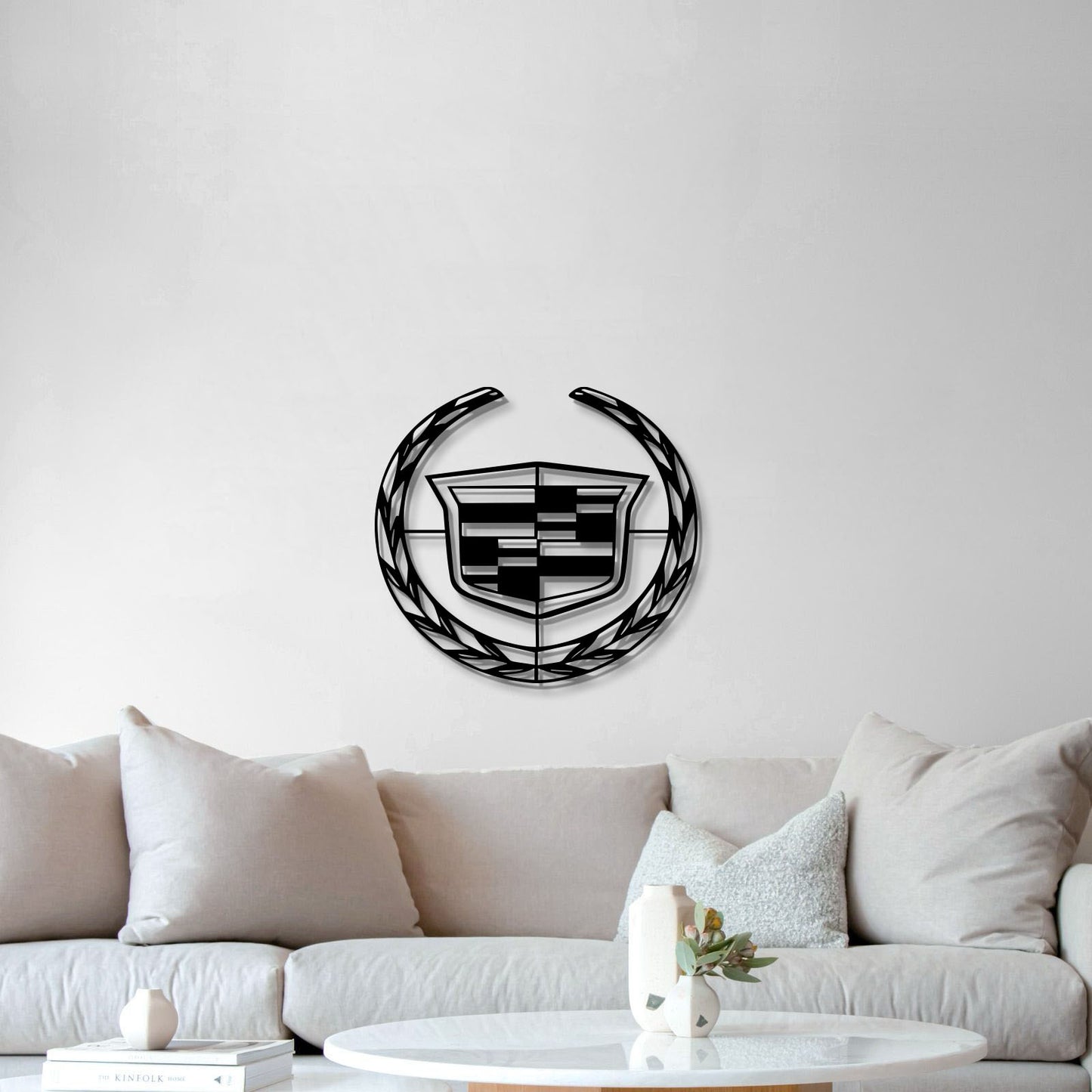 Cadillac - Metal Emblem - Official Licensed Model Car  - MT1030