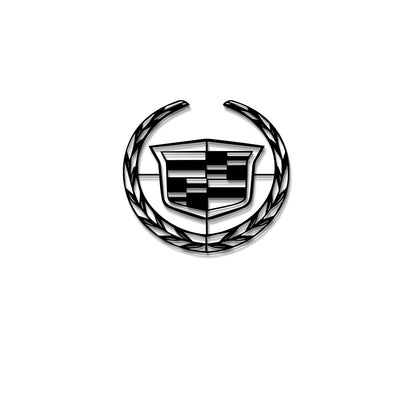 Cadillac - Metal Emblem - Official Licensed Model Car  - MT1030