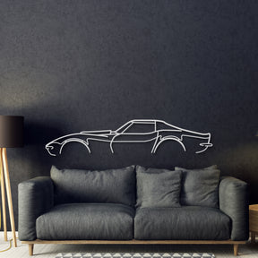 Corvette C3 L88 Classic Metal Car Wall Art - MT0915