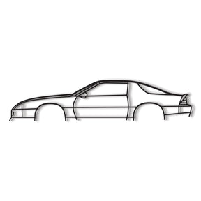 1987 Camaro Metal Car Wall Art - MT0211