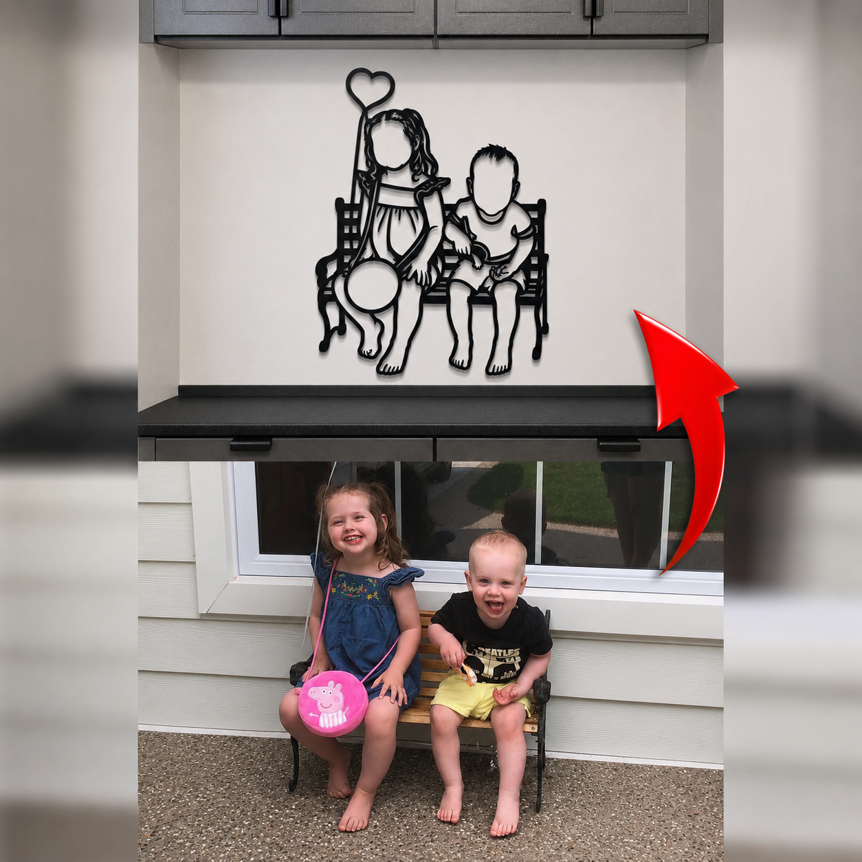 SPECIAL CUSTOM: YOUR PERSONALIZED METAL WALL ART - MTN0001