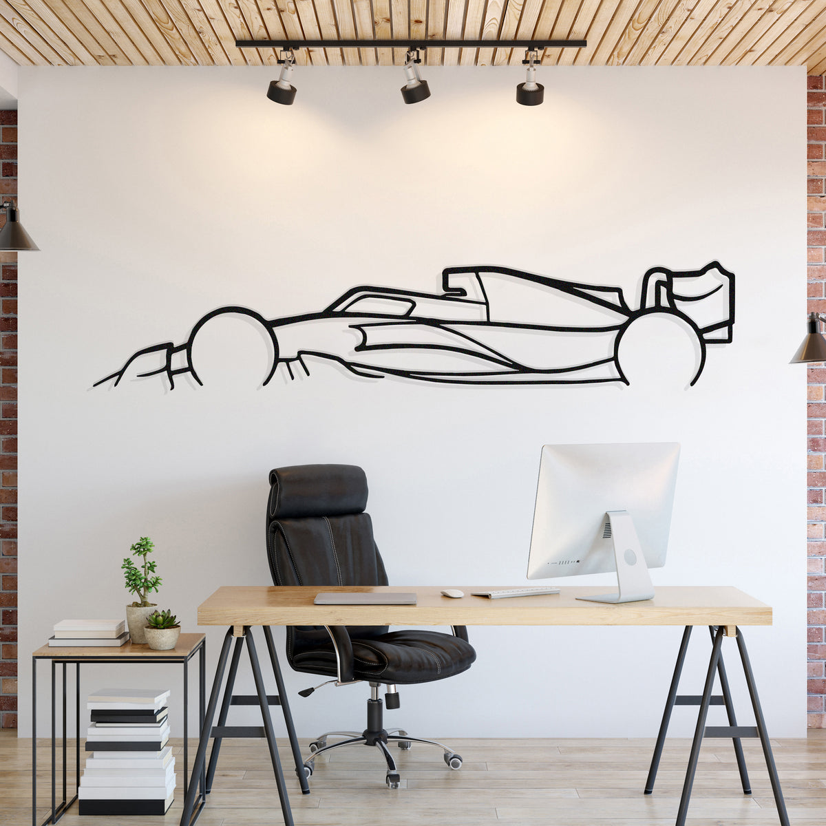 Formula1 2022-2023 F1 Metal Car Wall Art - MT0982