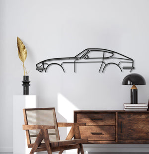 Retro Datsun 240Z / 280Z Steel Wall Sculpture For JDM Enthusiasts
