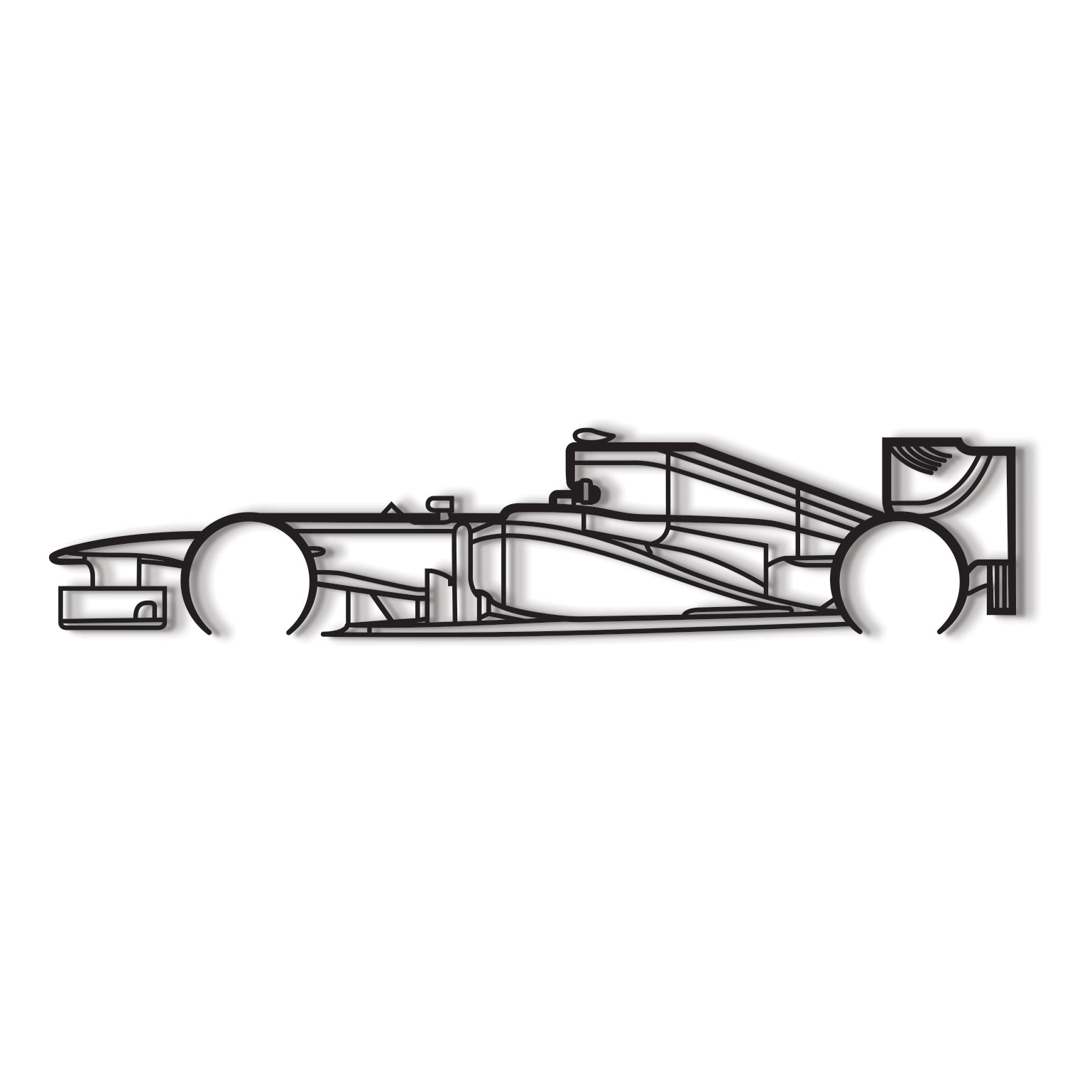 2012 RB8 Detailed Metal Car Wall Art - MT0477