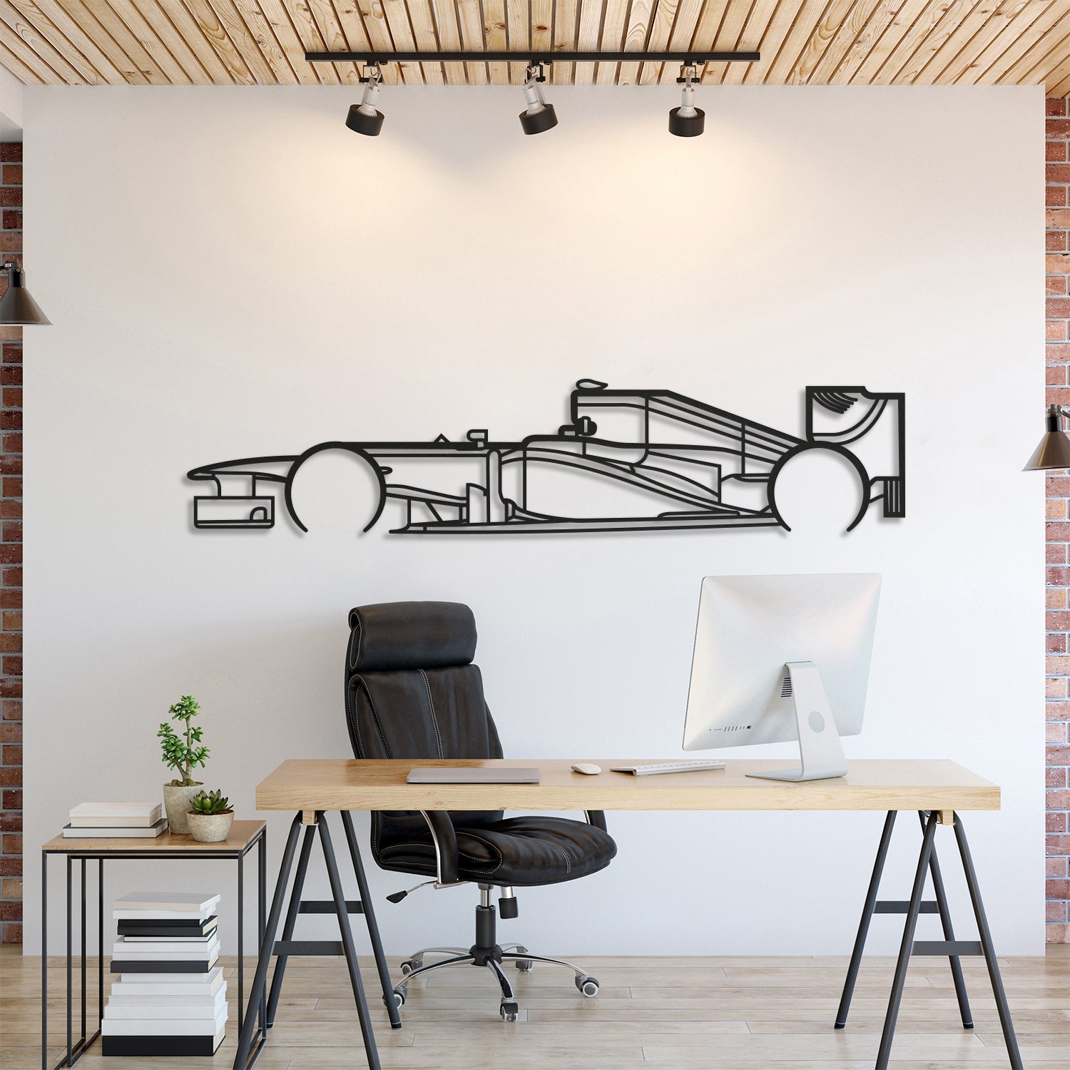 2012 RB8 Detailed Metal Car Wall Art - MT0477