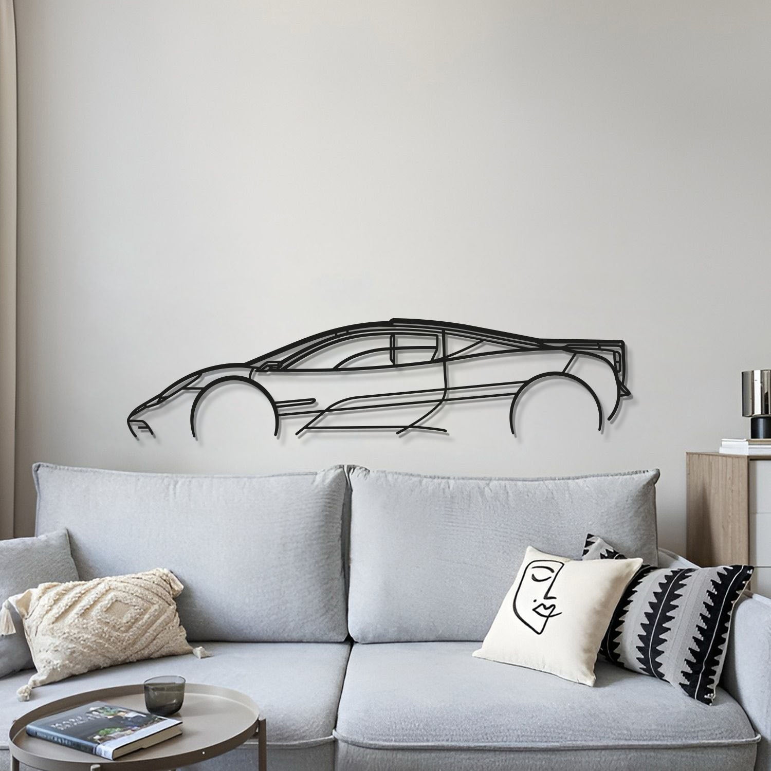 T50 Metal Car Wall Art - MT1101