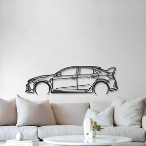 Civic Type-R FK8 Classic Metal Car Wall Art - MT0902