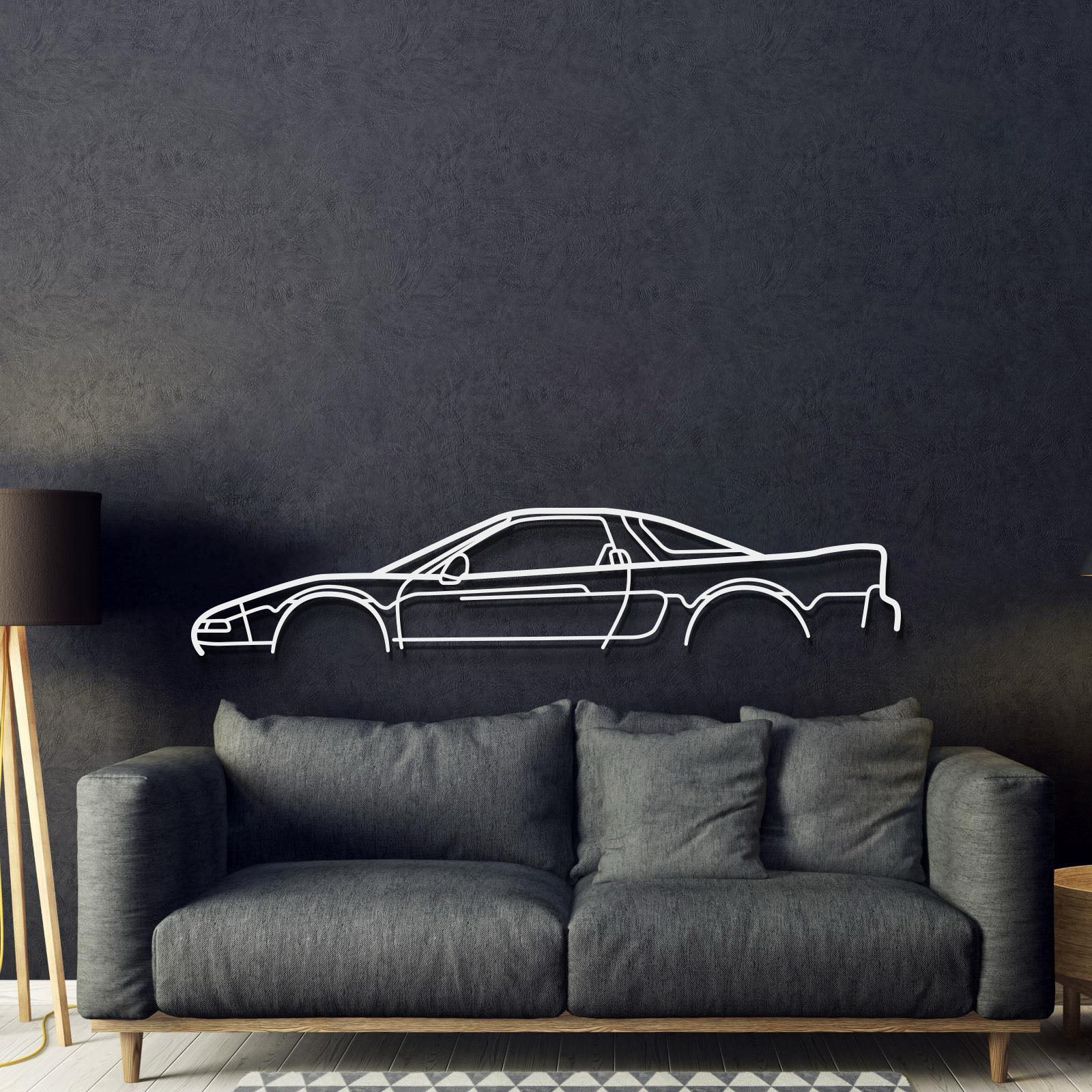 NSX Na1 Classic Metal Car Wall Art - MT1066
