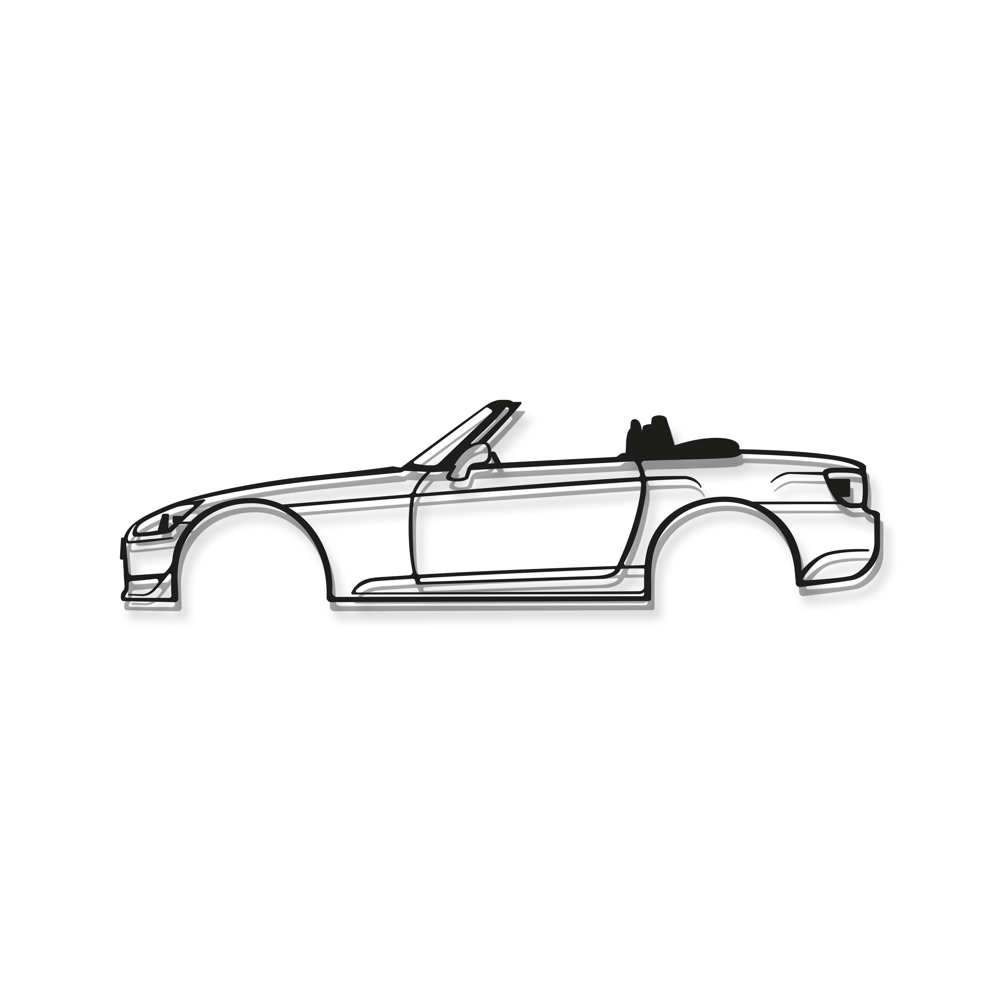 S2000 Metal Car Wall Art - MT1082