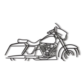 Harley Davidson Street Glide 1 Metal Motorcycle  Silhouette Wall Art - MT1094