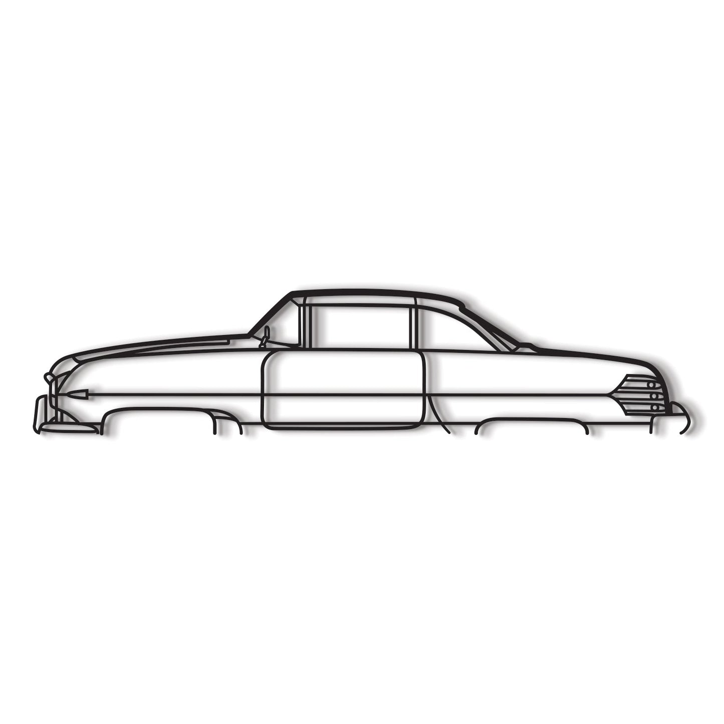 1954 Italia Metal Car Wall Art - MT0033