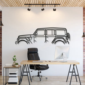 Wrangler Classic Metal Car Wall Art - MT1110