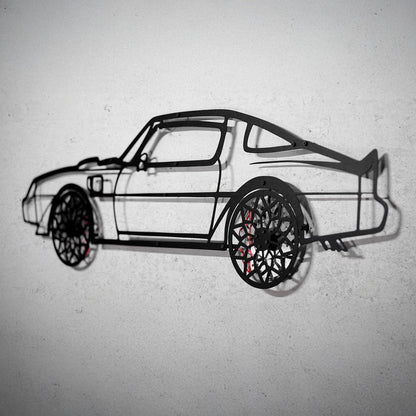 1979 Trans Am Metal Wall Art – Spinning Wheel Edition-KAFMEKA001