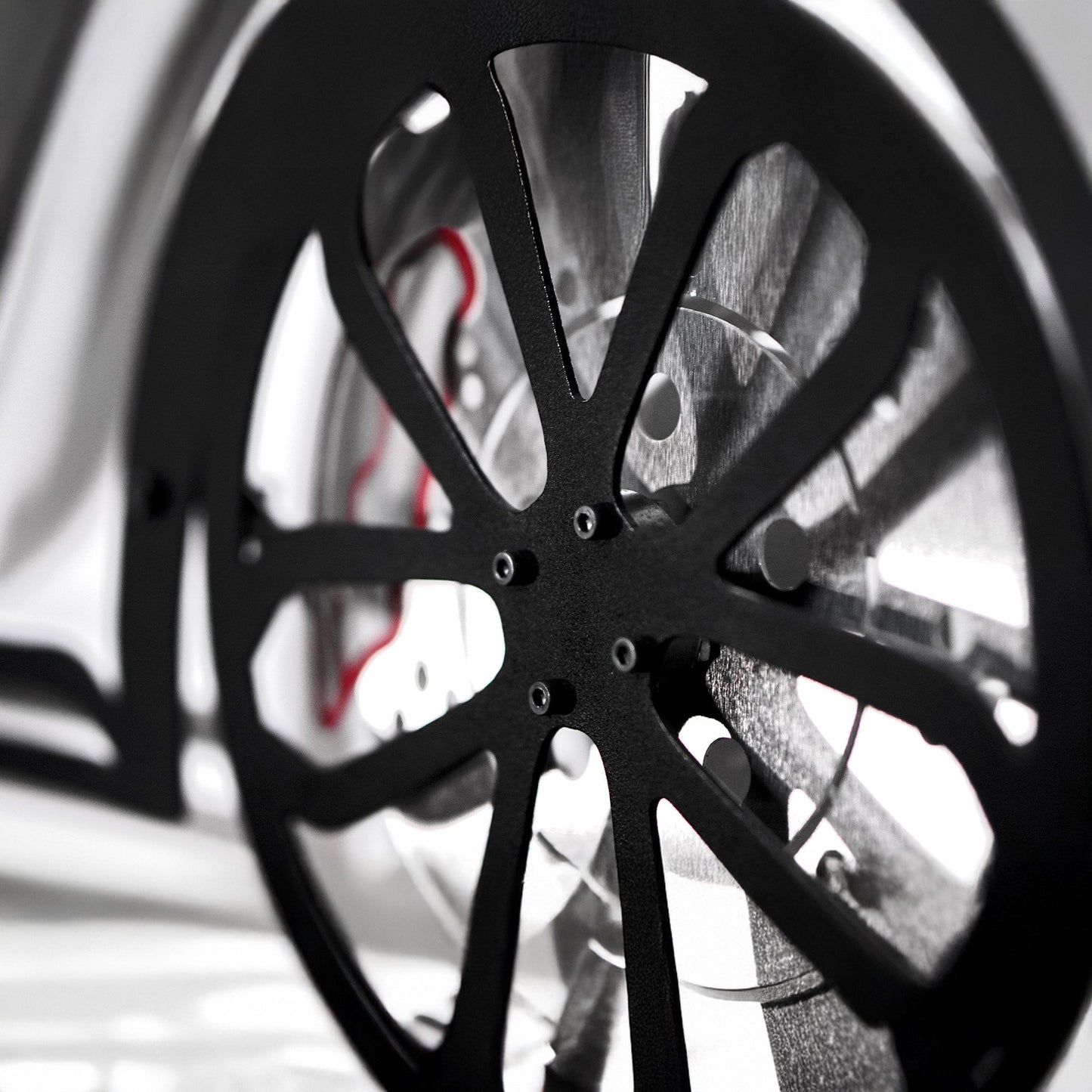 2020 Cayman GT4 Wall Art – Steel Silhouette with Spinning Wheels-KAFMEKA007