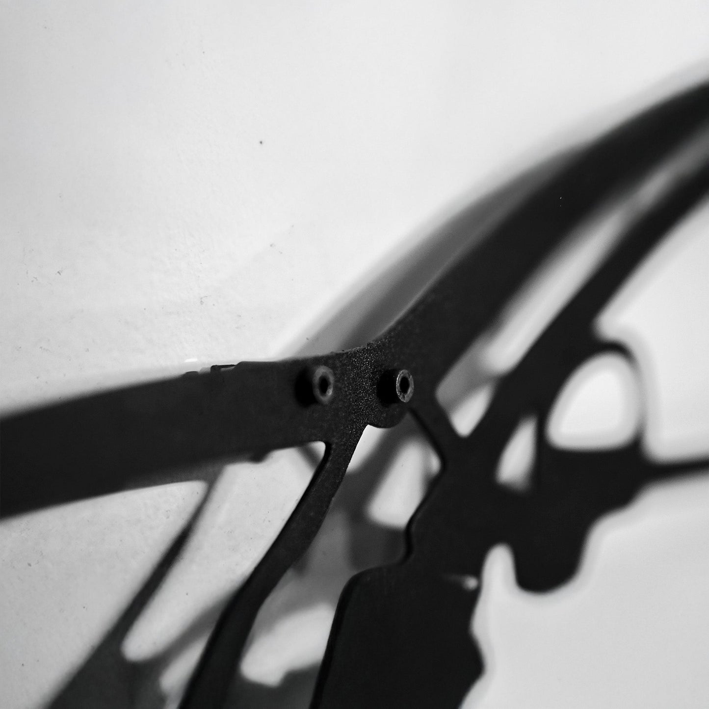 2022 Golf GTI Wall Art – Steel Silhouette with Spinning Wheels-KAFMEKA010