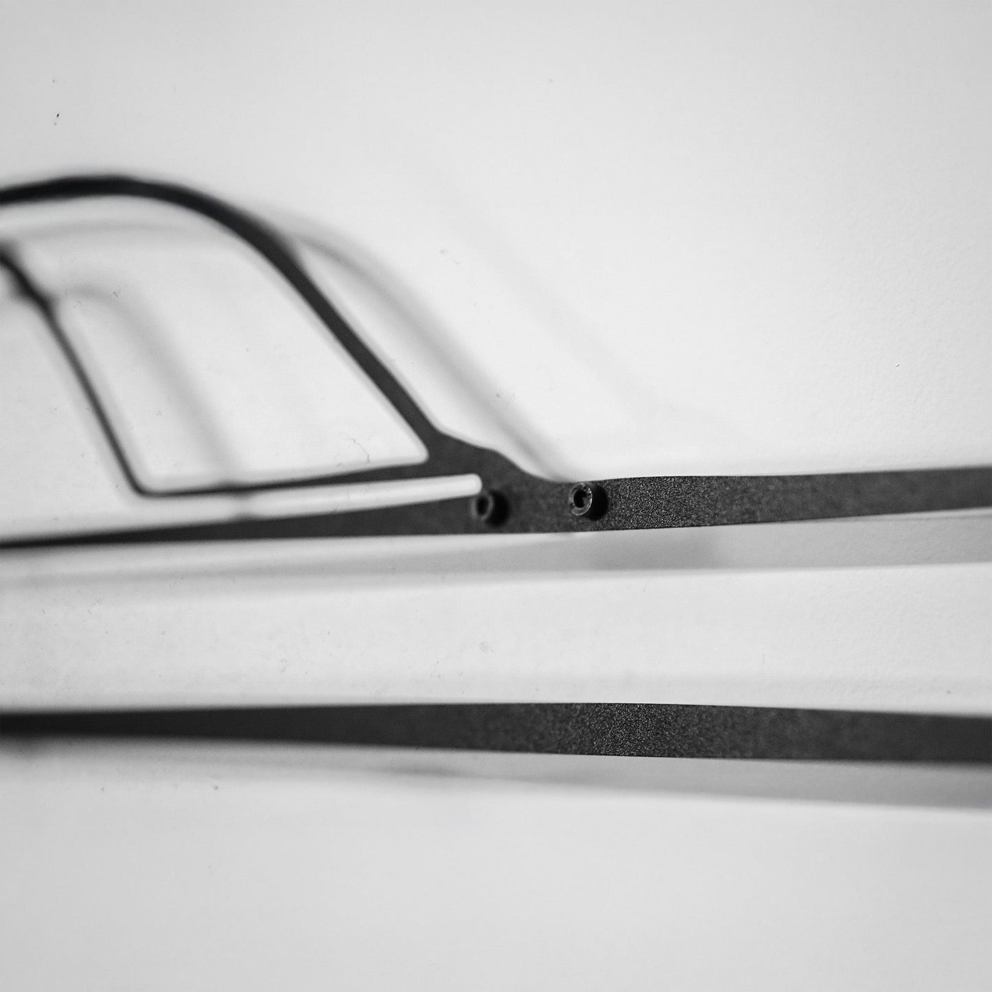 1964 Impala Wall Art – Classic Steel Silhouette with Spinning Wheels-KAFMEKA022