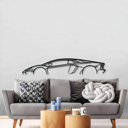 Aventador Metal Car Wall Art - MT0888
