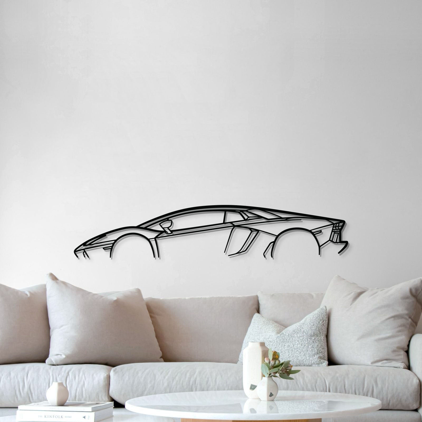Aventador Metal Car Wall Art - MT0888