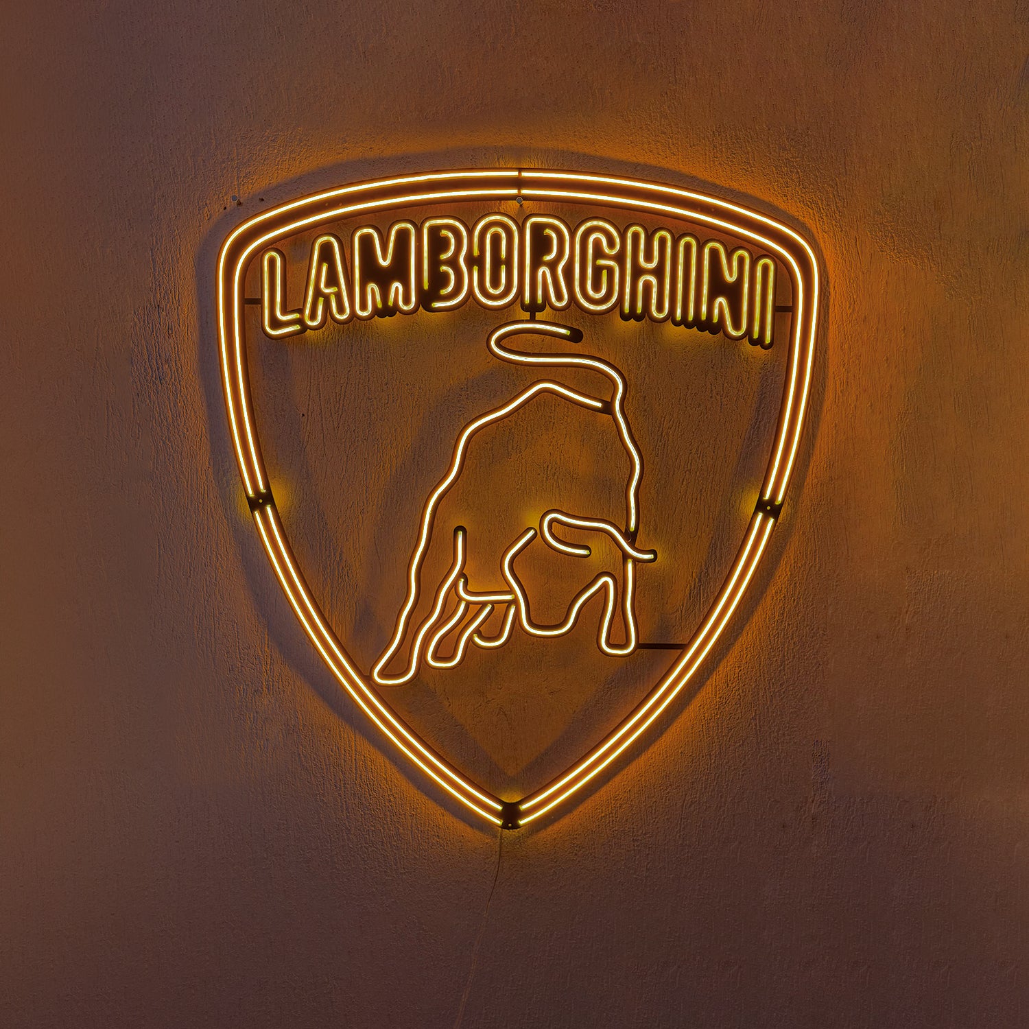 Metal Neon Car Emblem - MTN0060