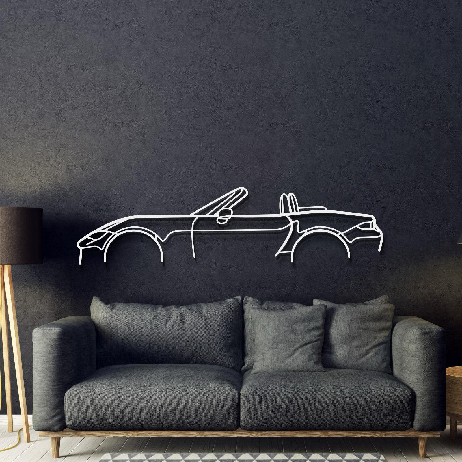 MX-5 ND Classic Metal Car Wall Art - MT1063